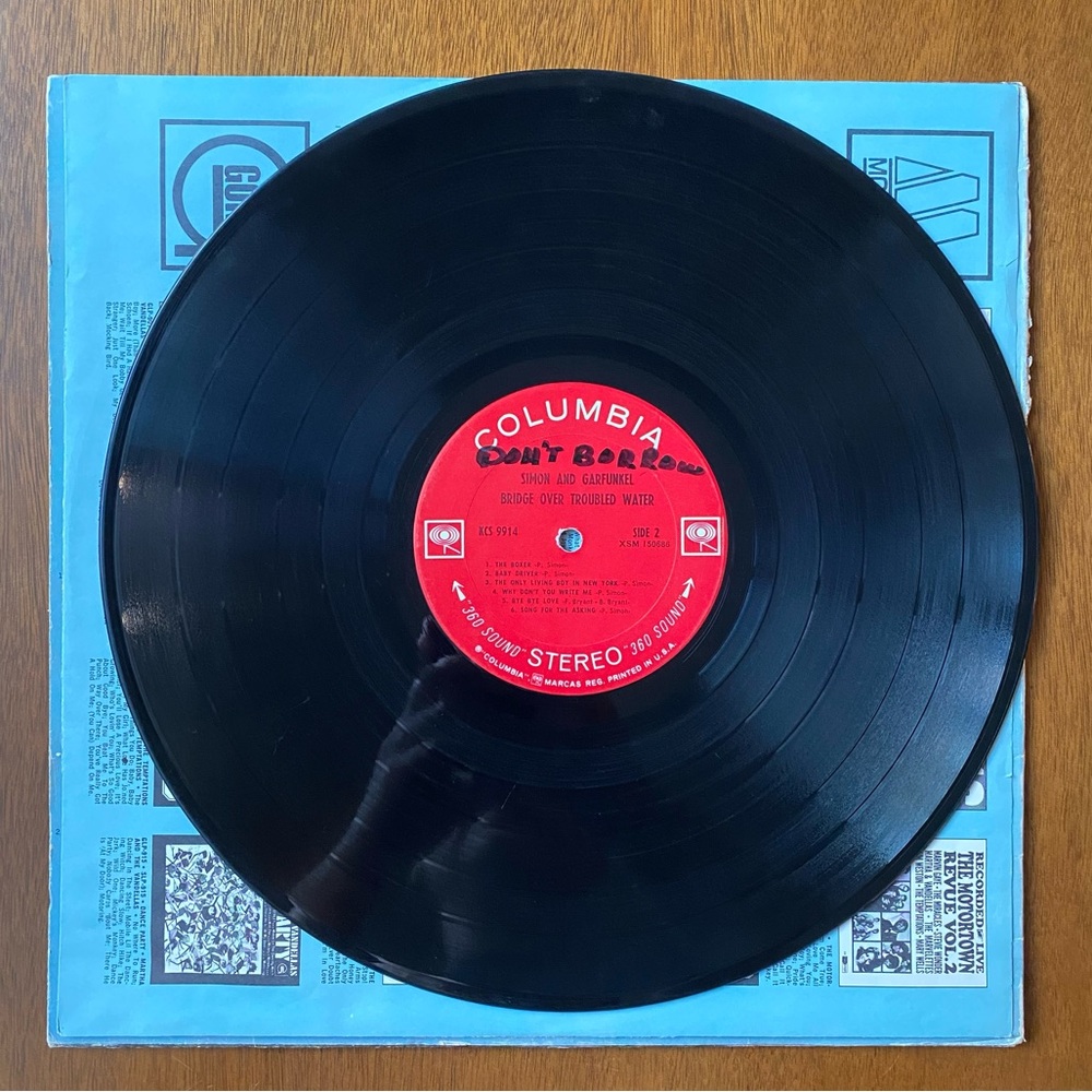 1970 Simon and Garfunkel Vinyl - Picture 5 of 6
